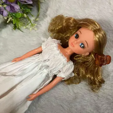 리카짱 캐슬 리카짱 인형 밀크 스킨 일광화상 본체 블론드 컬리