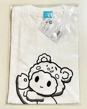 아이돌마스터 샤이니 컬러즈 유어 곰 T셔츠 L 사이즈 화이트