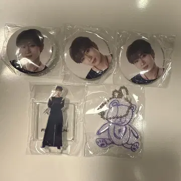 INI XQUARE 캡슐 토이 미니 아크릴 스탠드 키링 캔뱃지 허풍범