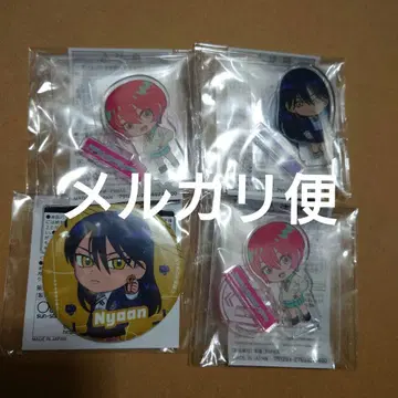 기동전사 건담 지크 액스 가챠 아크릴 스탠드 마추 냐앙 캔뱃지