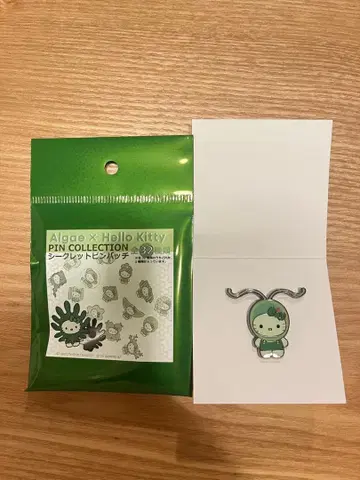 Algae x Hello Kitty 핑 컬렉션 키티 핀 배지