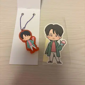 [ 익명 배송 ] EXILE 러버 키링 & 스티커 후지와라 이츠키