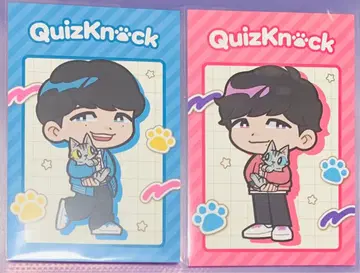 동언 동문 QuizKnock 행운 고양이 엽서 특전 QuizKnock