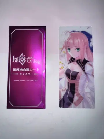 FGO 최종 재림전 편성 화면풍 카드 캐스터리아