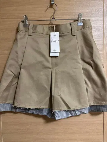 LE CIEL BLEU 플리츠 큐롯 36