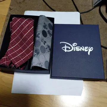 디즈니 레귤러 타이 빨간색, 안경 케이스 익명 배송