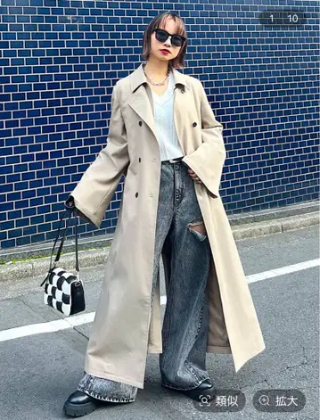 PAGEBOY 멀티 WAY 트렌치코트 베이지