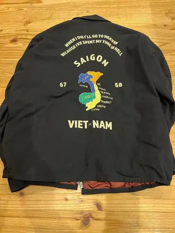 WAIPER.INC SOUVENIR VIETNAM JACKET