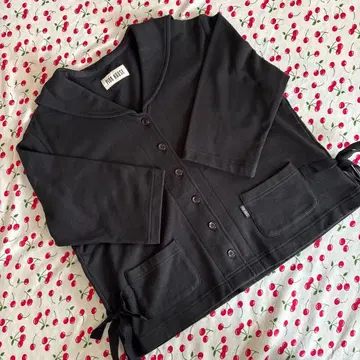 핑크하우스 2023 세일러 카라 티셔츠 가디건 (미사용품)