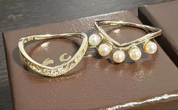 [ 11호 ] agete 아가트 반지 2개 세트