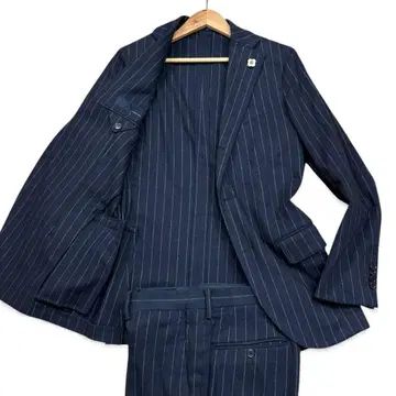 새상품급 LARDINI 라르디니 셋업 수트 남성용 사이즈 46