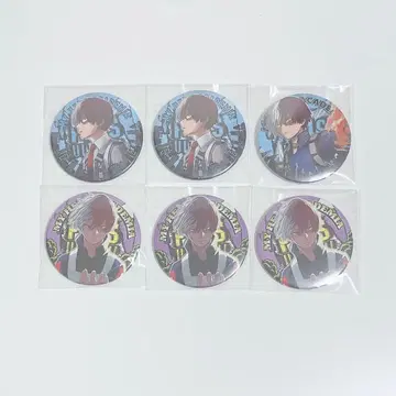 히로아카 토도로키 쇼토 캔뱃지 6개