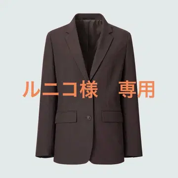 유니클로 브라운 수트 셋업 상하의 세트 XXL (3L)