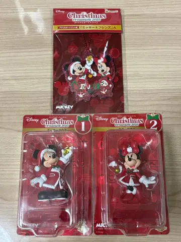 디즈니 크리스마스 오너먼트 복권 미키 미니