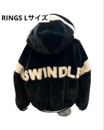 Rings 플리스 자켓 블랙 사이즈 44[L]