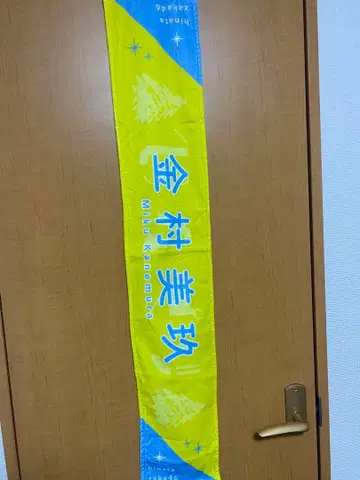 카네무라 미쿠 히나쿠리 최애 타월