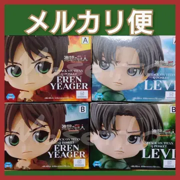 진격의 거인 리바이 병장, 엘렌 Qposket 4체 세트
