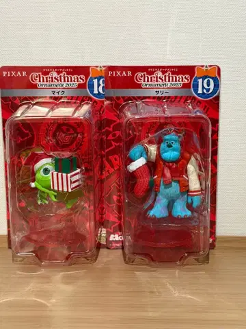 PIXAR 크리스마스 오너먼트 2023 마이크와 설리
