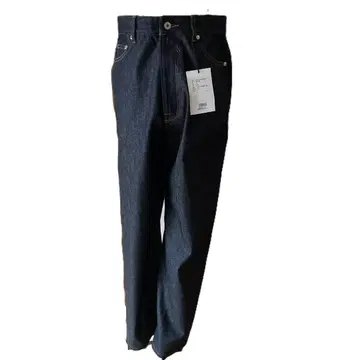 [택 포함 새상품] LA PEAU DE GEM 하이웨스트 데님 팬츠 38