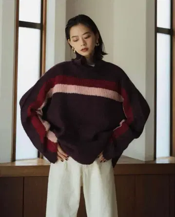 knuthmarf 라인 니트