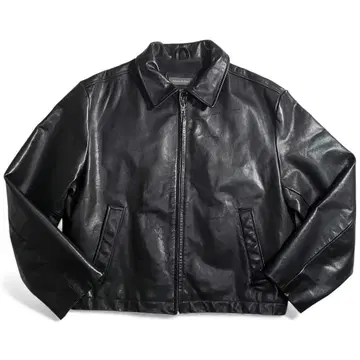 90s 바나나리퍼블릭 가죽 자켓 라이더 자켓 카라 부착