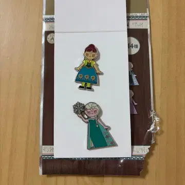 겨울왕국 핀 배지 2개 세트