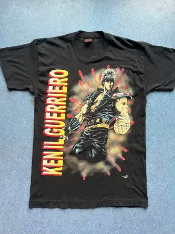 90s KAILUA 북두의 권 빈티지 T셔츠 유로 부트