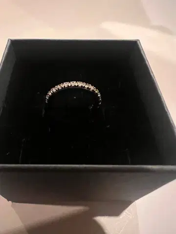 [ Jouete/쥬에테 ] 핑키링 하프 지르코니아 (4호)