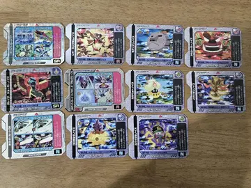 유성 의 락맨 3 노이즈 개조 기어 12 장 세트 SR 2 장 포함