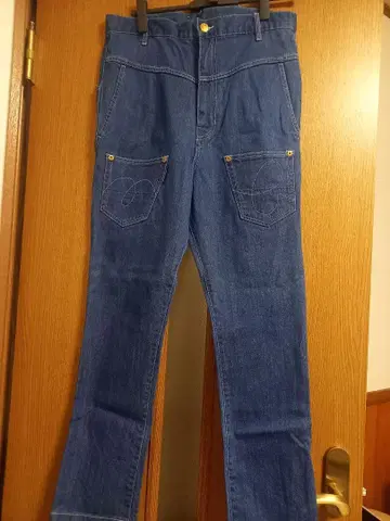 메르시보쿠 뒤앞 데님 사이즈 2