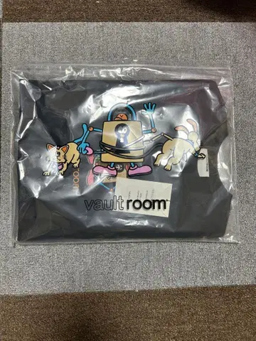 [ vaultroom ] CHICKEN TEE / BLACK-M