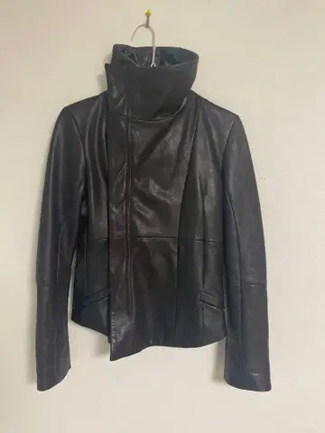 00s archive ekam sheep leather jacket
