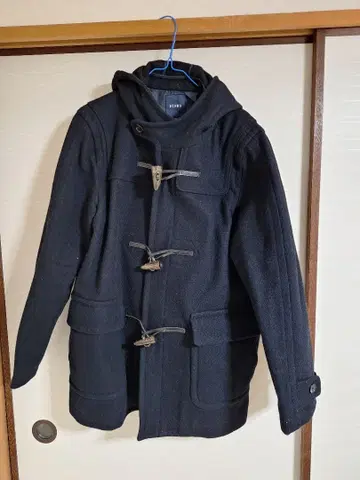 할인! B9 BEAMS 더플 코트 XL 일본제 블랙