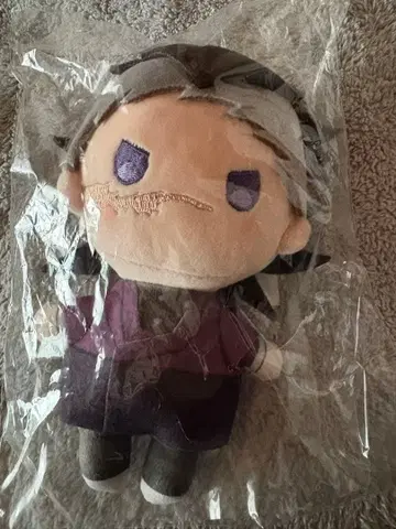 귀멸의 칼날 유라후와 봉제 인형 시나즈가와 겐야