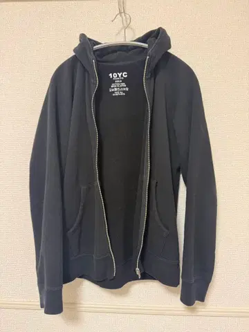 10YC M 사이즈 집업 후디