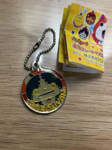 요괴워치 로보냥 메탈 키링 키링 헤이세이 여자아동 헤이세이 레트로