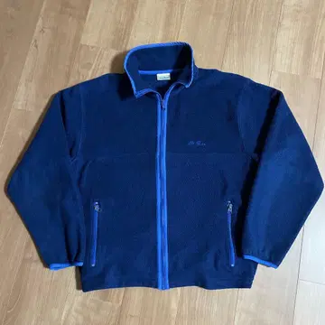 LLBean 80s 필기체 로고 플리스 자켓