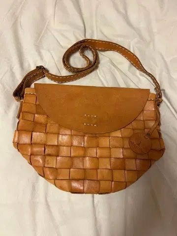 niko and - 뜨개질 가죽 숄더백