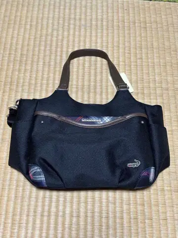 블랙 숄더백 Crocodile