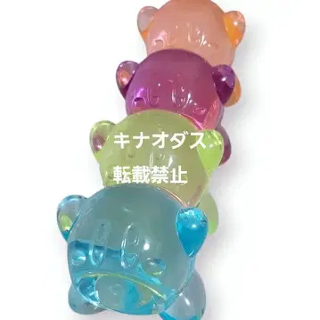 별의 커비 크리스탈 피규어 4개 세트 스이코미 빅 사이즈