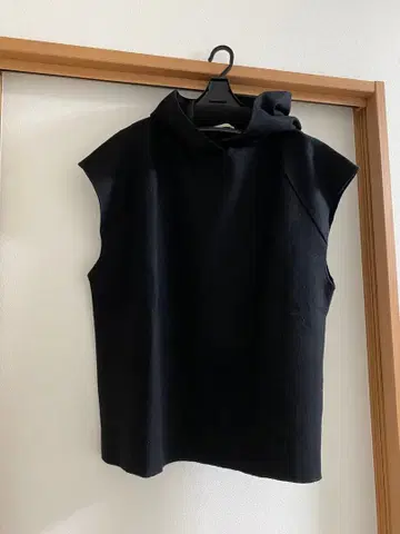 LADY LUCK LUCA 모 100% 후드 부착 베스트