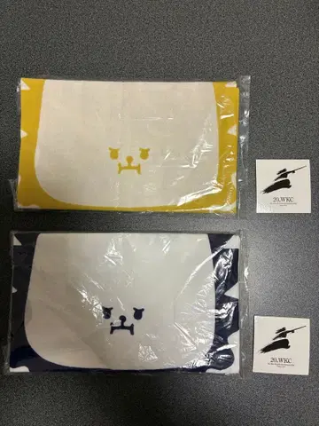 부시시 수건 2장 세트 & 검도 세계 대회 클리어 파일 & 씰