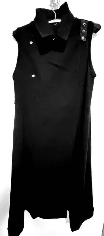 이터널 플레이즈 새상품 블랙 롱 베스트