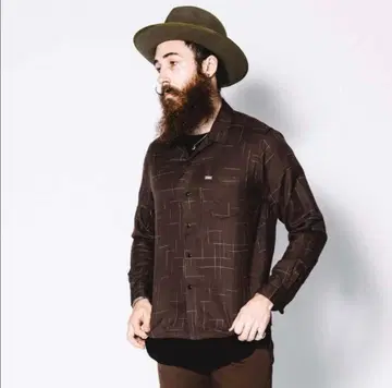 CRIMIE VINTAGE CHECK RAYON SHIRT