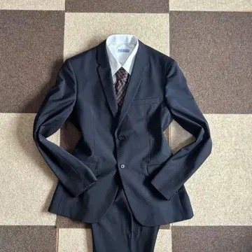 [ 새상품급 ] ZARA 네이비 수트 셋업 48