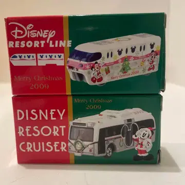 2009 크리스마스 디즈니 리조트 라인 & 크루저 미개봉 세트