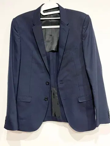 TAKA-Q 네이비 수트 베스트 포함