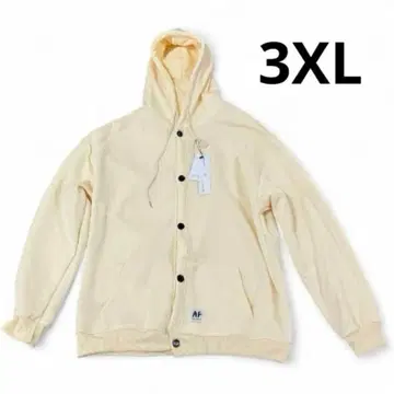 새상품 후드티 화이트 흰색 후드 부착 3XL 빅 사이즈