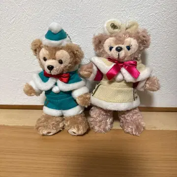 더피 인형 배지 셰리메이 크리스마스 세트 디즈니씨