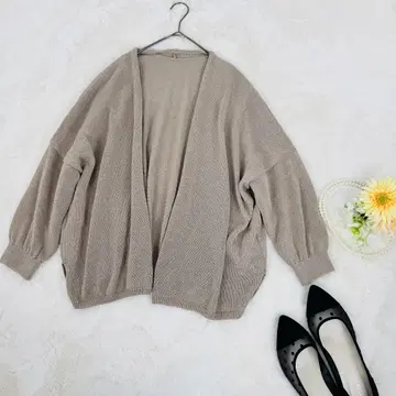 spick&span 페이퍼얀 가디건 와시 오버 사이즈